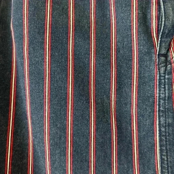 American Eagle Denim Mini Skirt with Stripes - Picture 5 of 5